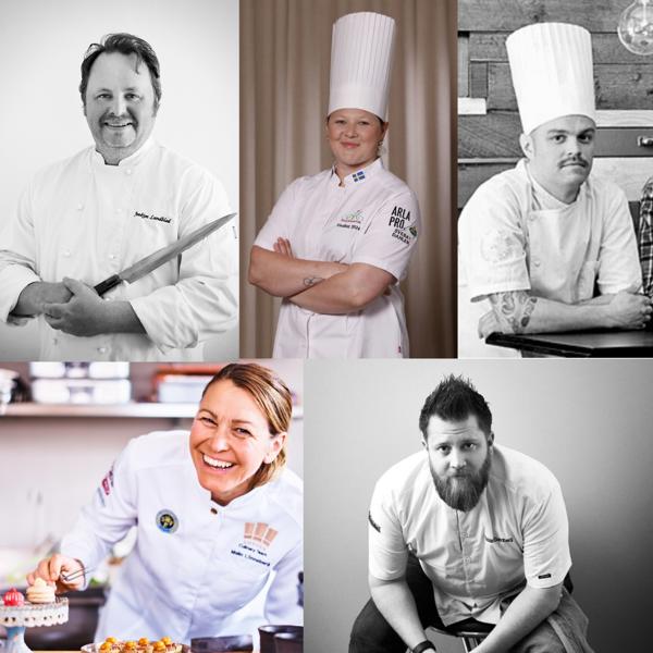 5 Virtuoser - 10 rätter - en kväll du inte glömmer  