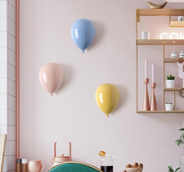 Dekorationsballonger i keramik 